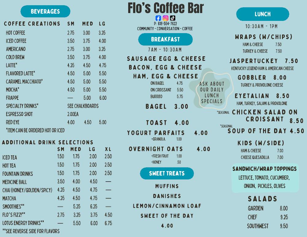 Flo's Coffee Bar ICED COFFEE